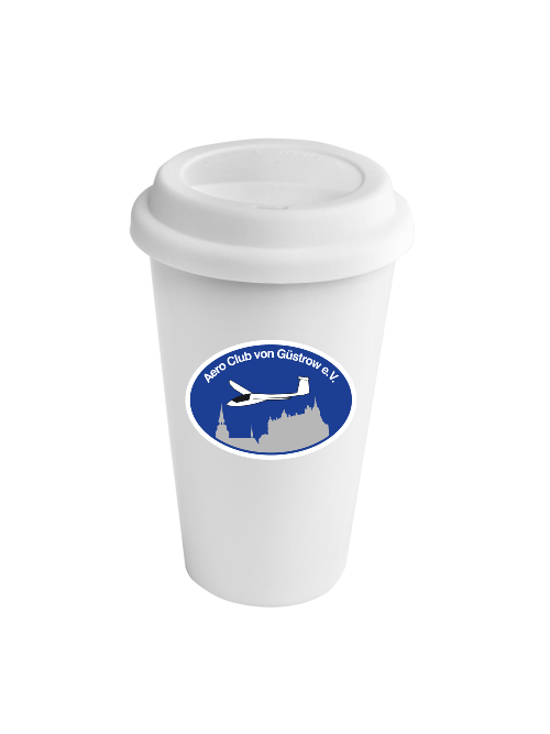 Coffee-to-Go Becher mit Abdeckung