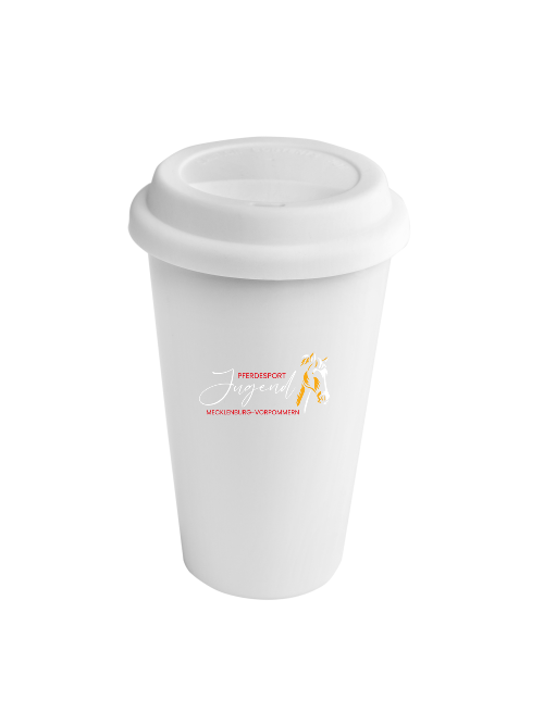 Coffee-to-Go Becher mit Abdeckung