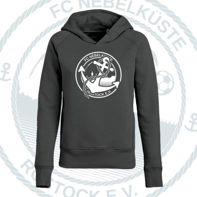 UNISEX PREMIUM-HOODIE "ANKER" ANTHRAZIT