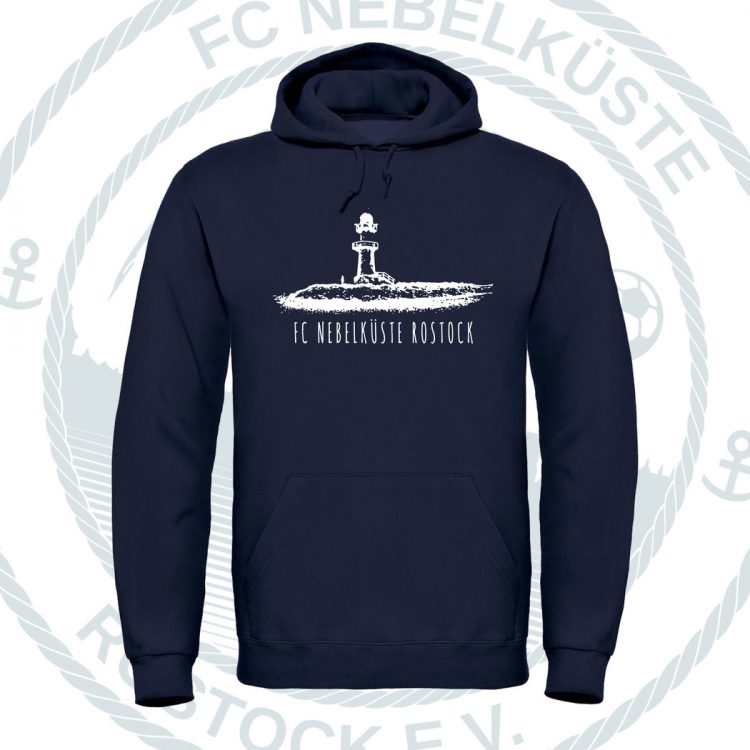 Unisex-HOODY "LEUCHTTURM" NAVY